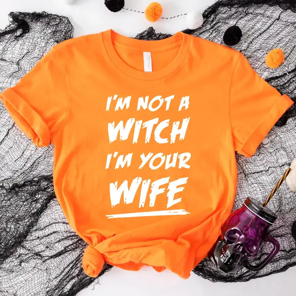 Get Back Witch Halloween Couples Tee
