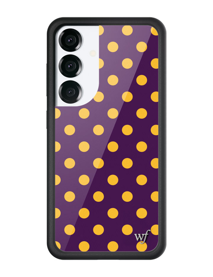 Polka Dot | Purple and Yellow Samsung Galaxy Case