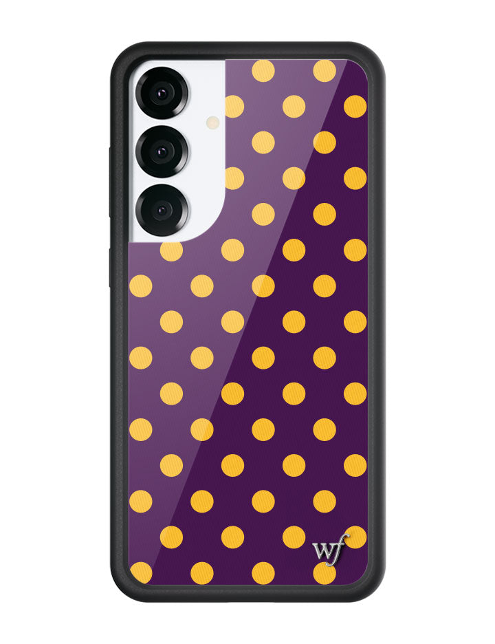Polka Dot | Purple and Yellow Samsung Galaxy Case