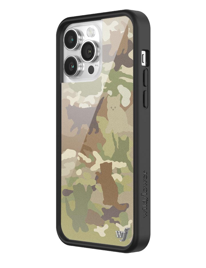Cat Camo iPhone Case