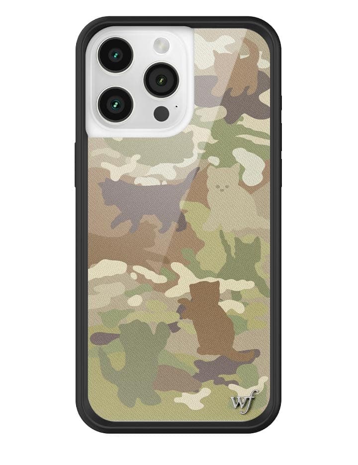 Cat Camo iPhone Case