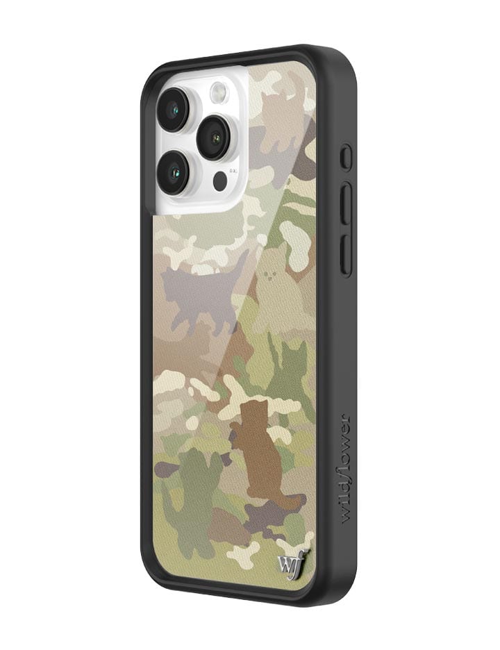 Cat Camo iPhone Case