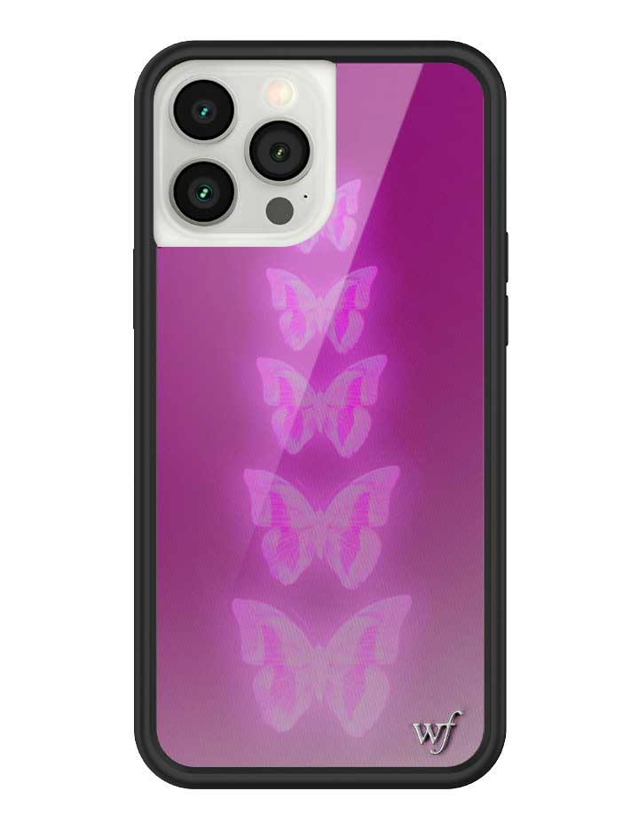 Neon Butterfly iPhone Case