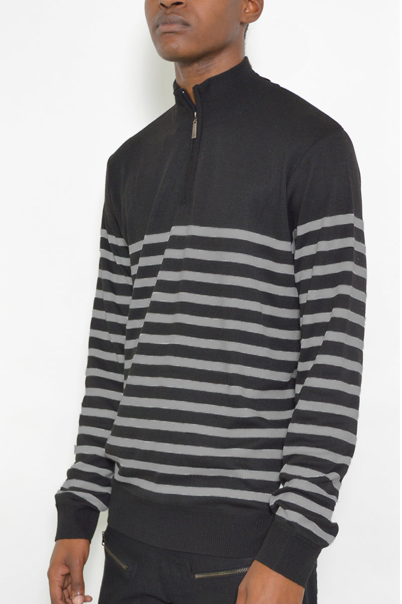 Quarter Zip Up Sweater NR2007