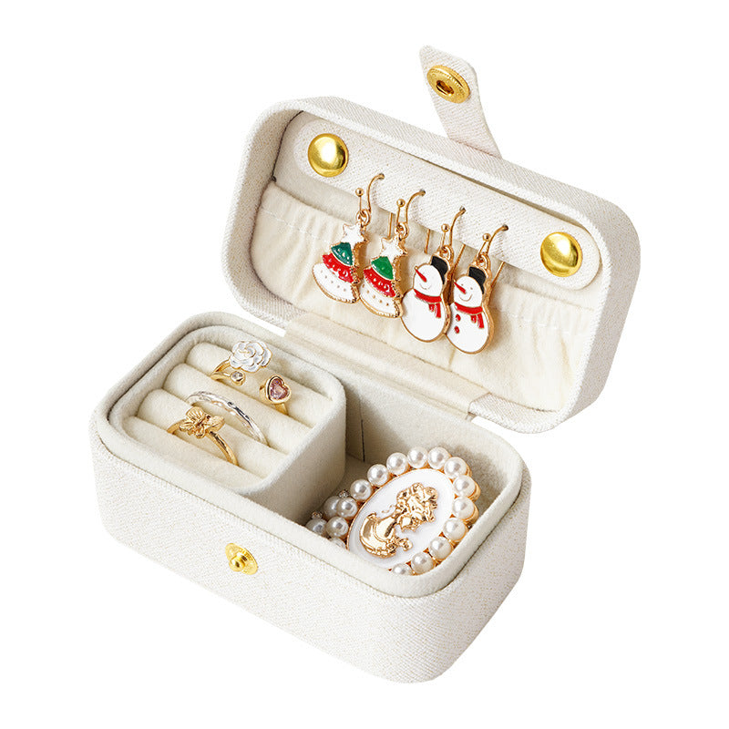 travel jewelry case Mini Ring and Earring Box