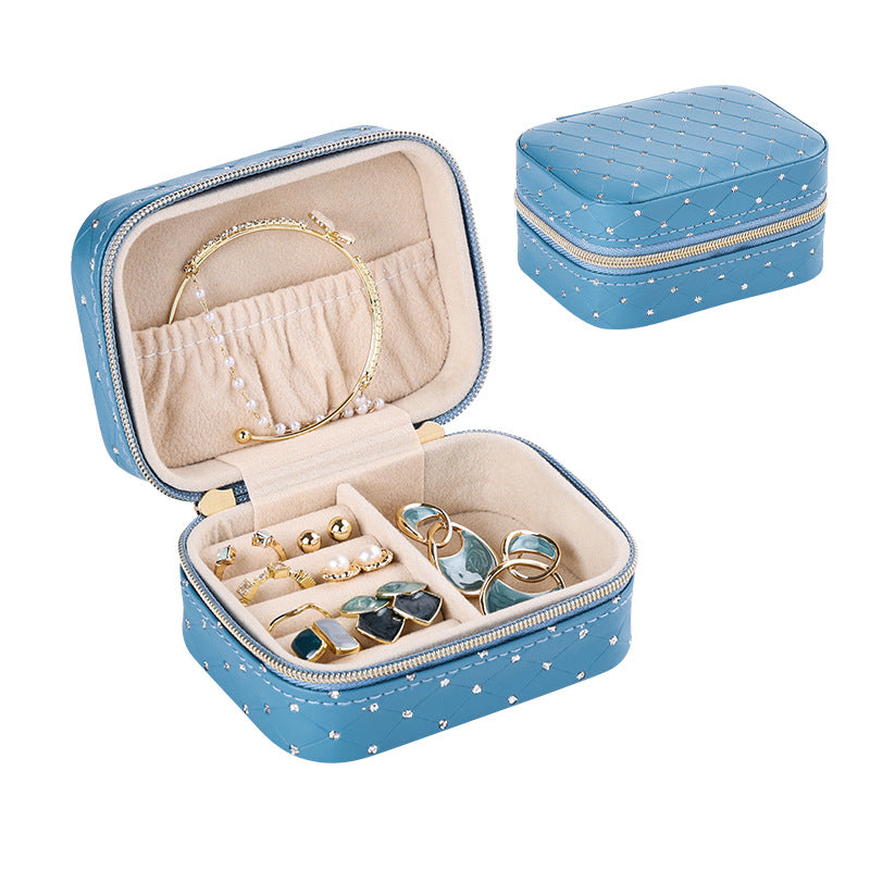travel jewelry case Mini Ring and Earring Box