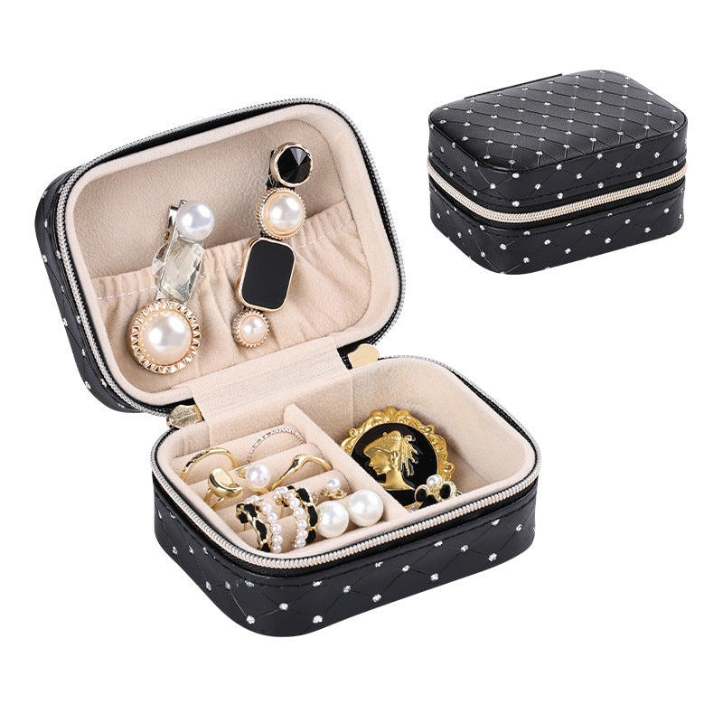 travel jewelry case Mini Ring and Earring Box