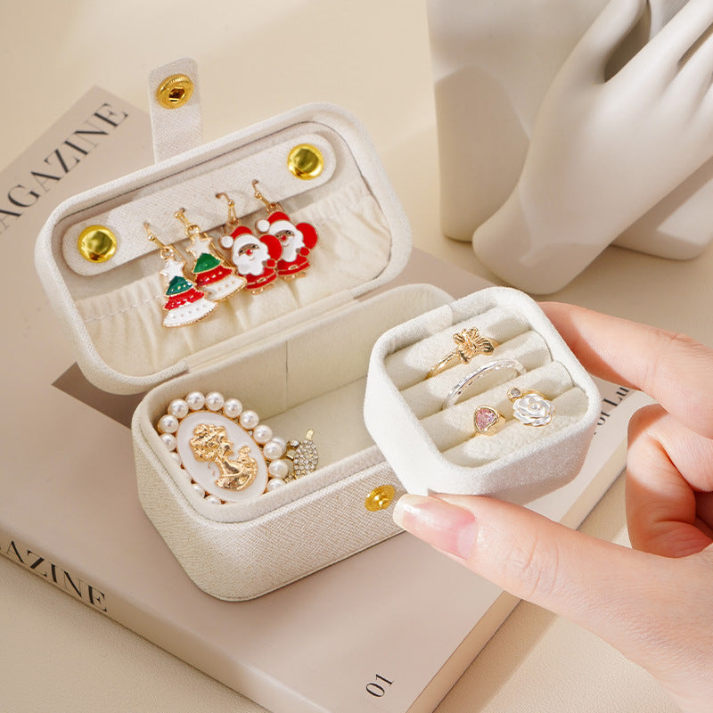 travel jewelry case Mini Ring and Earring Box