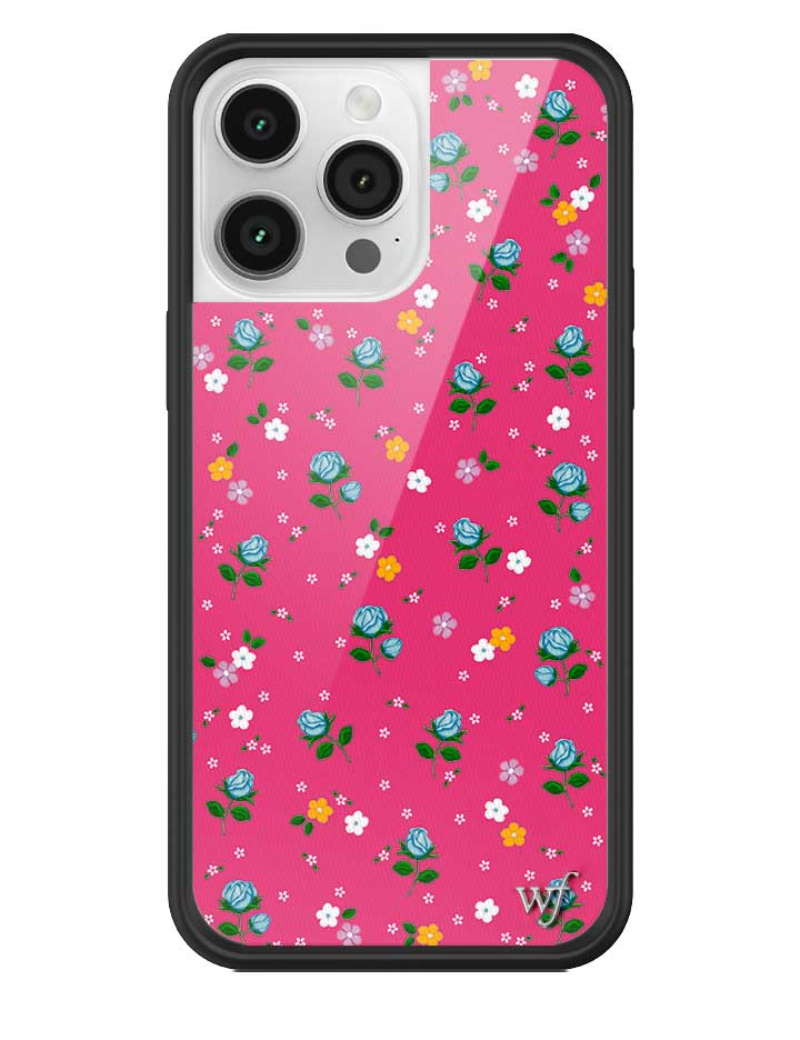 Pink Dainty Florals iPhone Case