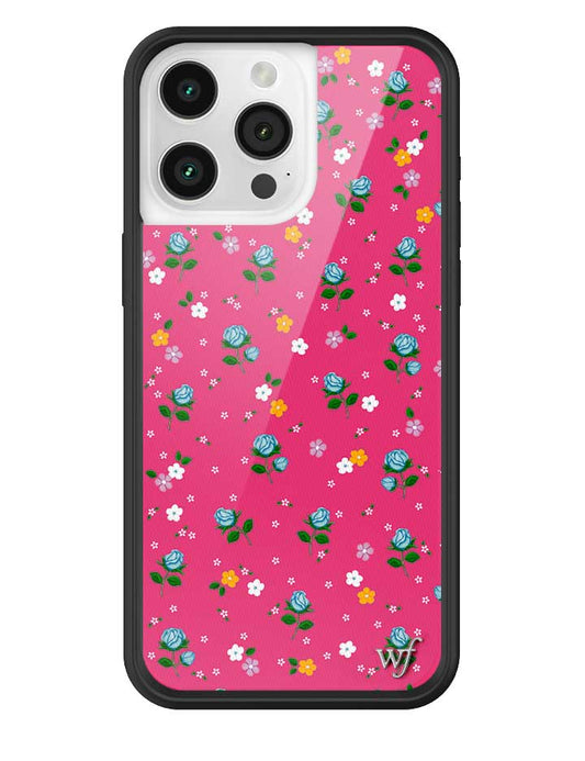 Pink Dainty Florals iPhone Case