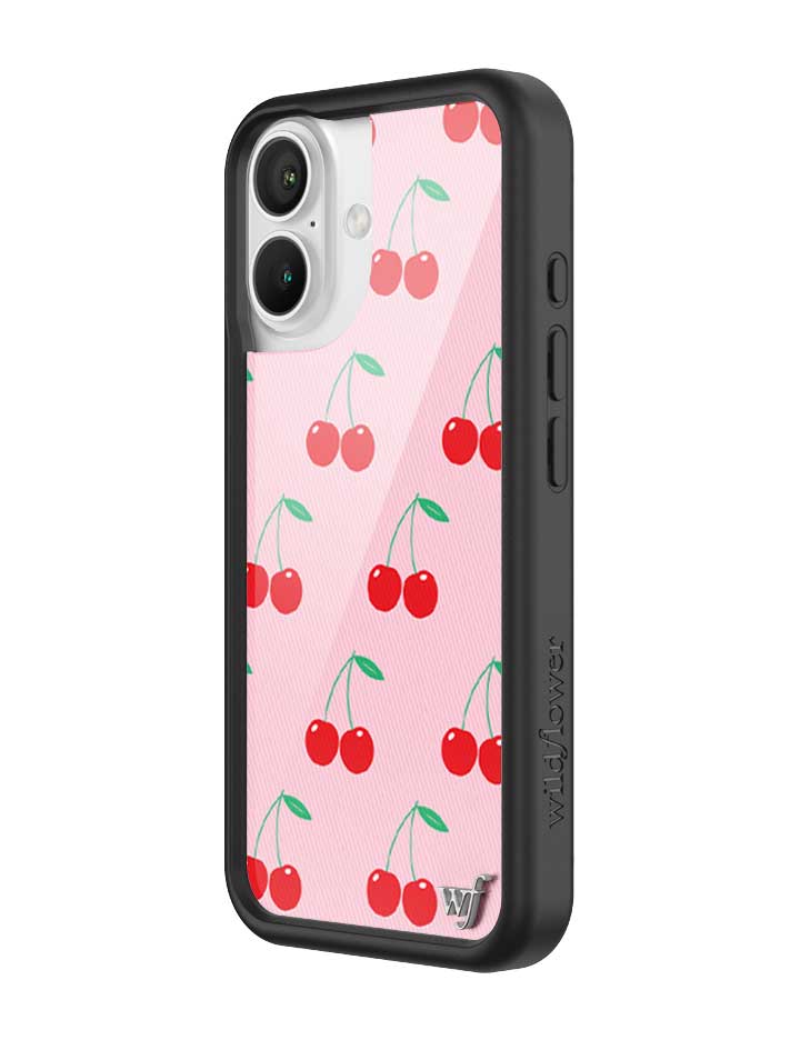 Pink Cherries iPhone Case