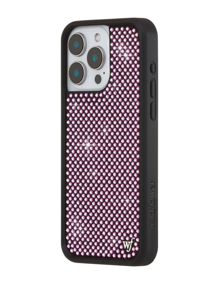 Rhinestone iPhone Case | Pink