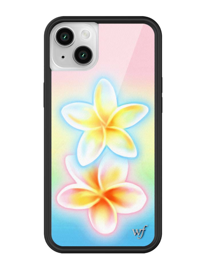Pastel Plumeria iPhone Case