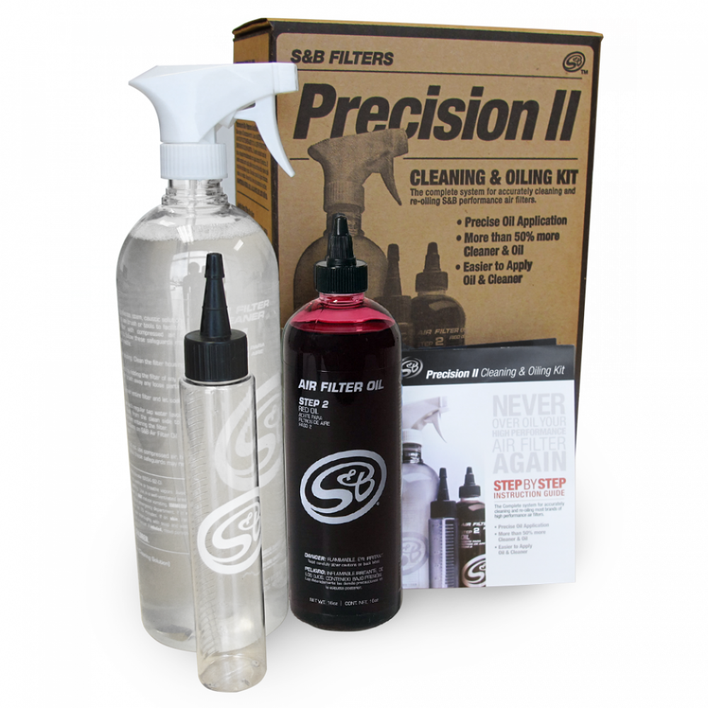Precision II: Cleaning & Oil Kit (Red Oil)