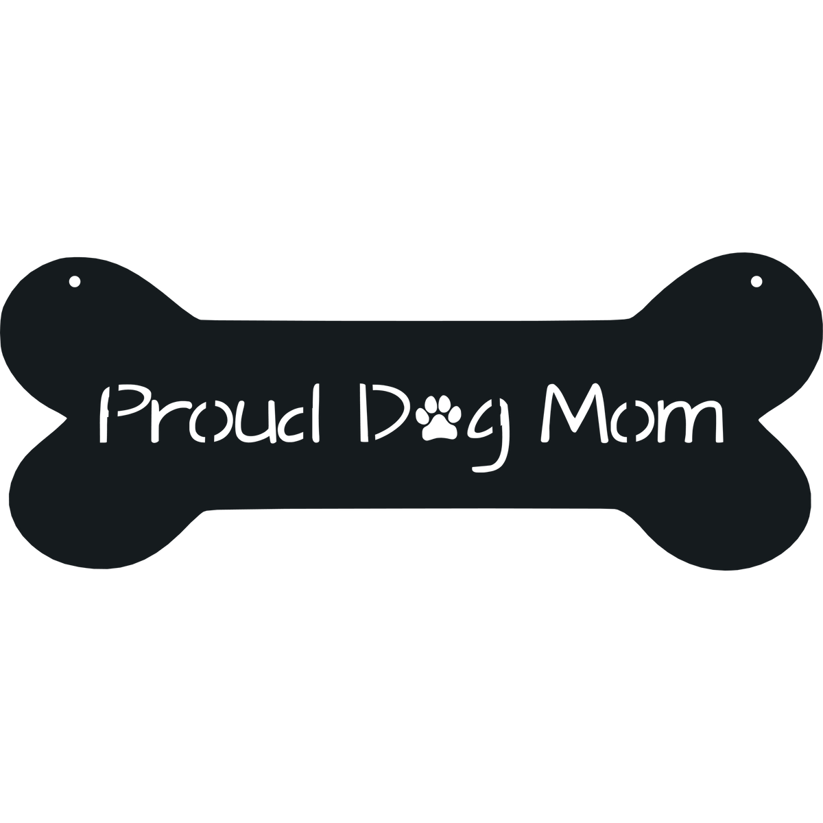 Proud Dog Mom - Metal Wall Art