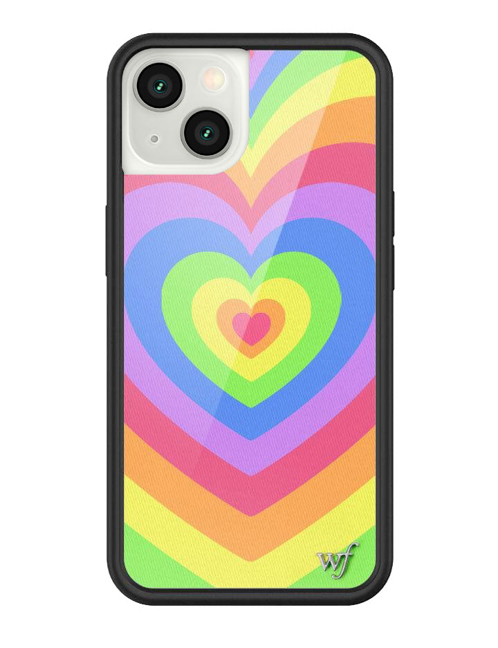 Latte Love | Rainbow iPhone Case