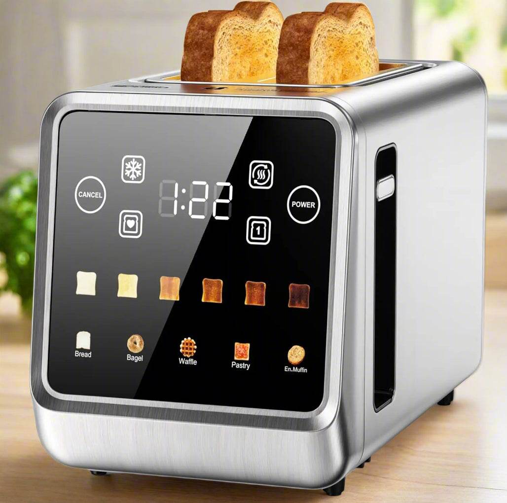 Stainless Steel Smart Digital Toaster