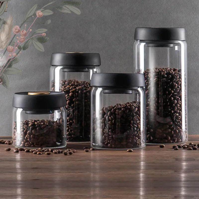 Vacuum Sealed Jug Coffee Beans Airtight Canister