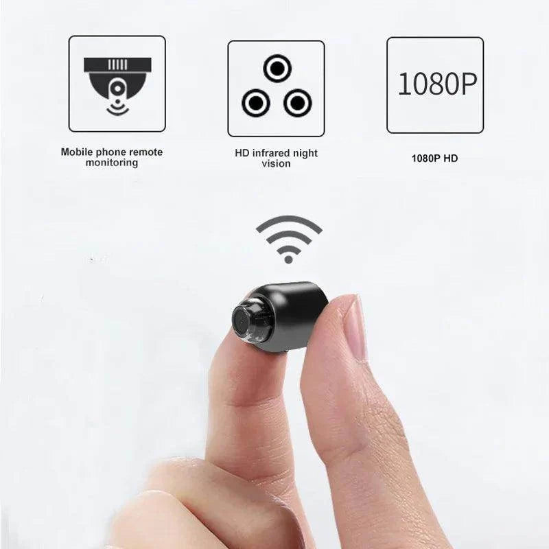 Mini Camera WiFi Night Vision Audio Video Recorder Spy Cam