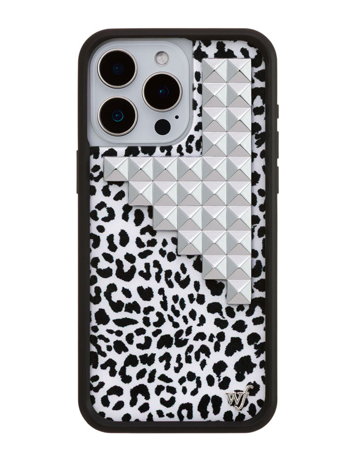 Snow Meow Stud iPhone Case
