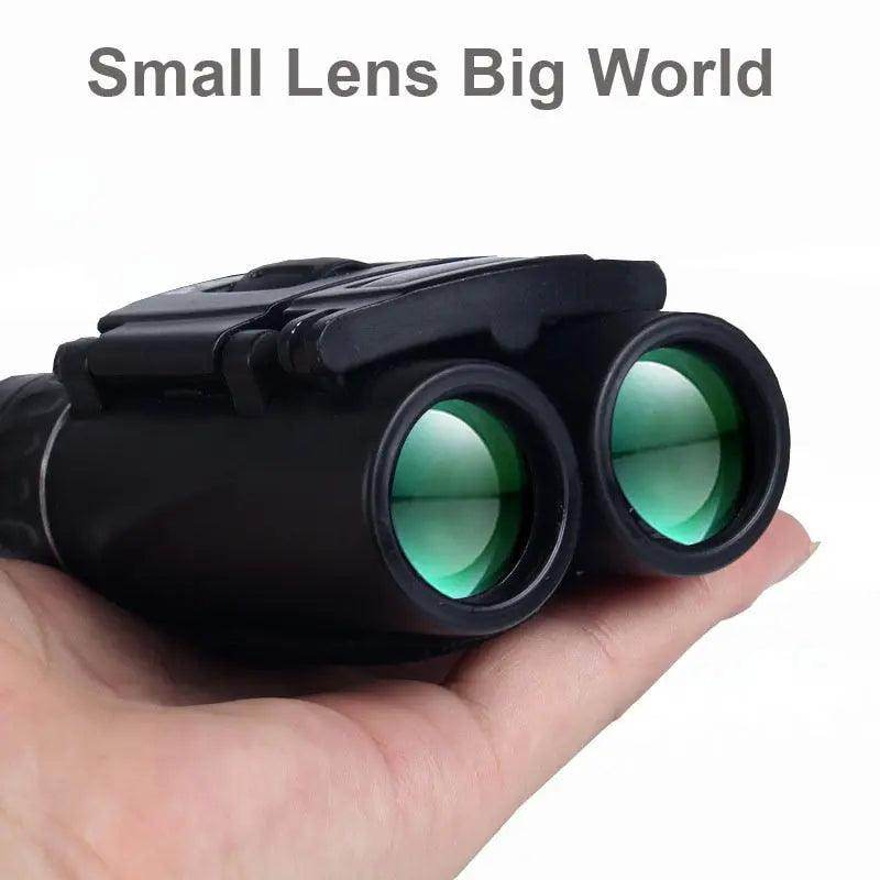 Compact High-Magnification Binoculars with Dual Focus