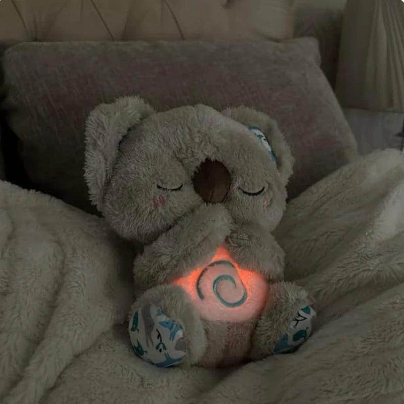 Anxiety Relief sleeping Koala Breathing Plush Toy