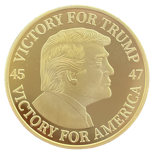 Trump 45/47 Gold Coin
