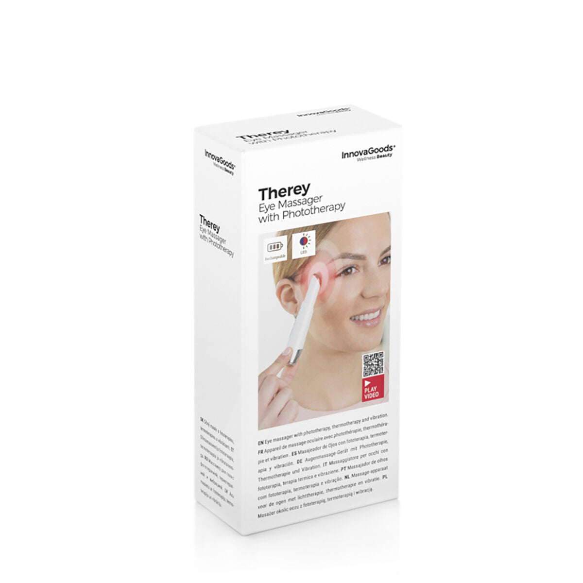 Anti-ageing Eye Massager with Phototherapy, Thermotherapy and