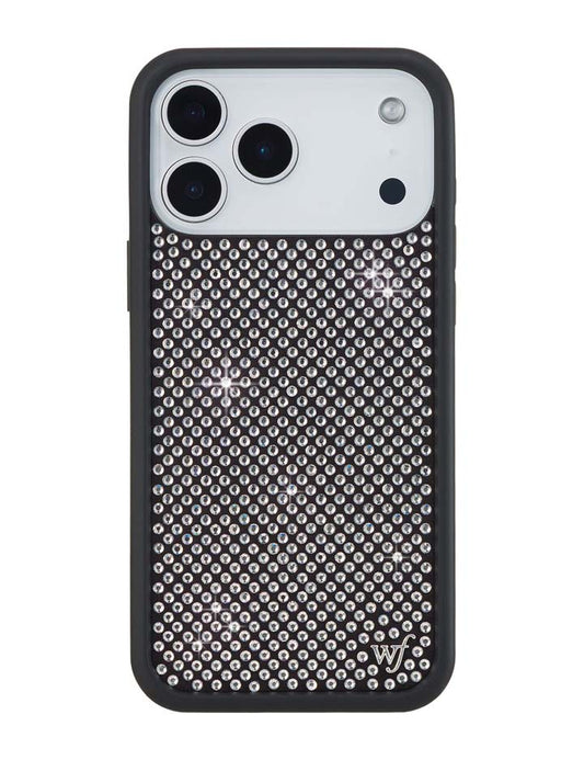 Rhinestone iPhone Case | White