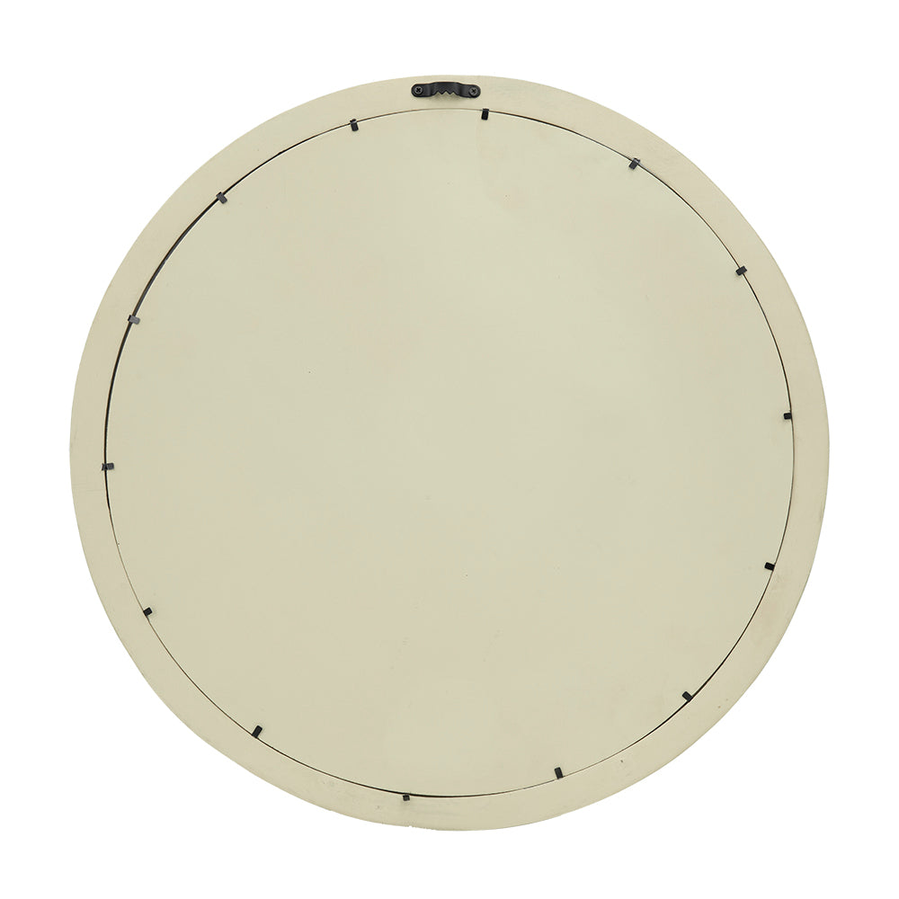 Solid Mango Wood Frame Wall Mirror, Available in 2 Colors