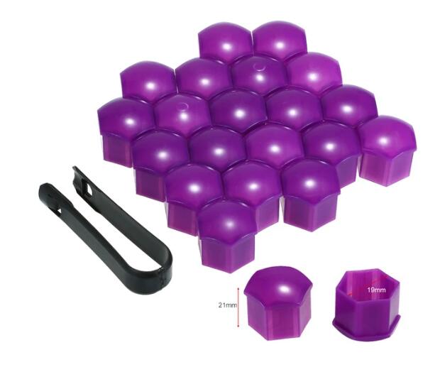 Car Wheel Rim Bolt Protectors and Nut Caps