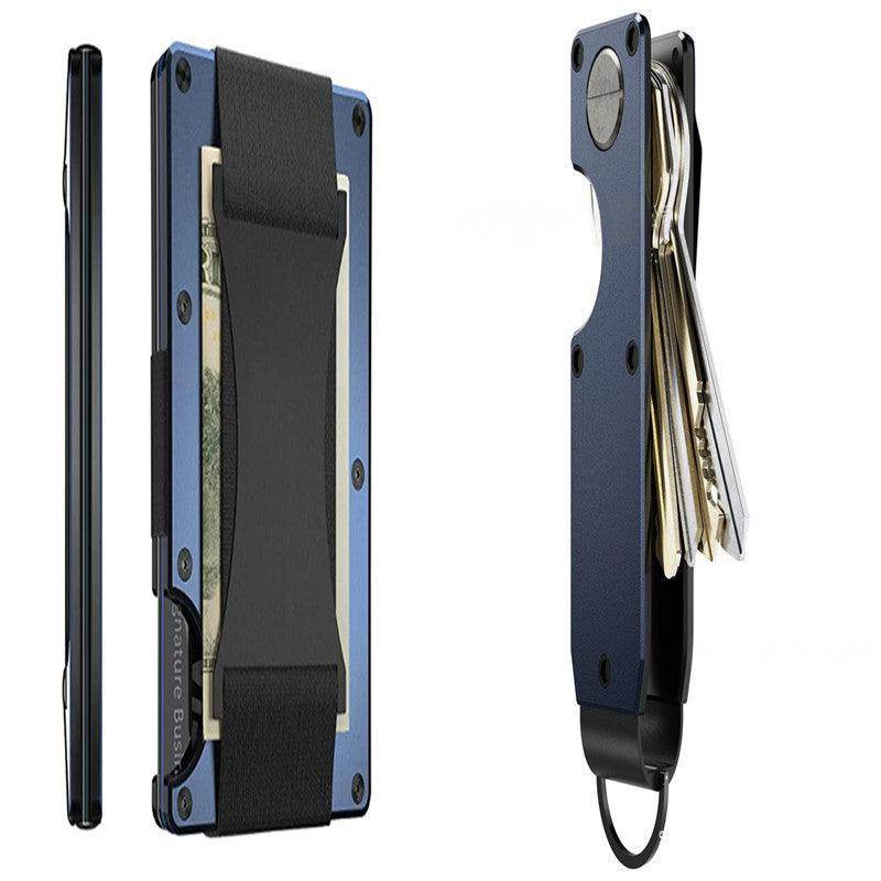 Carbon Fiber Wallet - RFID Blocking Metal Card Holder