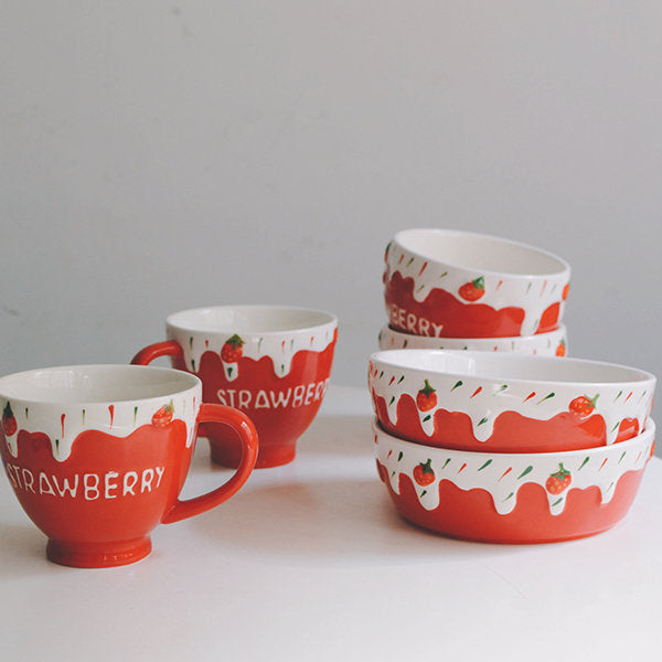 Strawberry Ceramic Mug