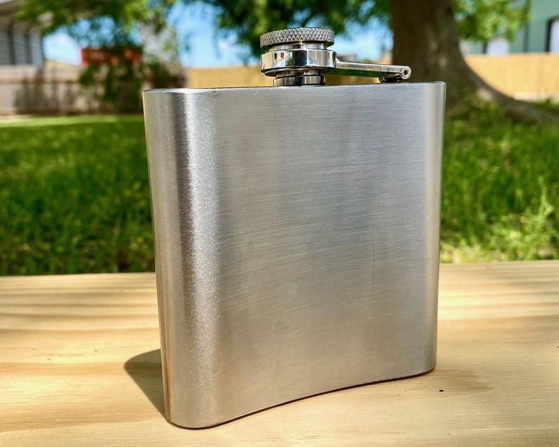 Personalized Flask for Men, Flask for Husband, Flask for Him