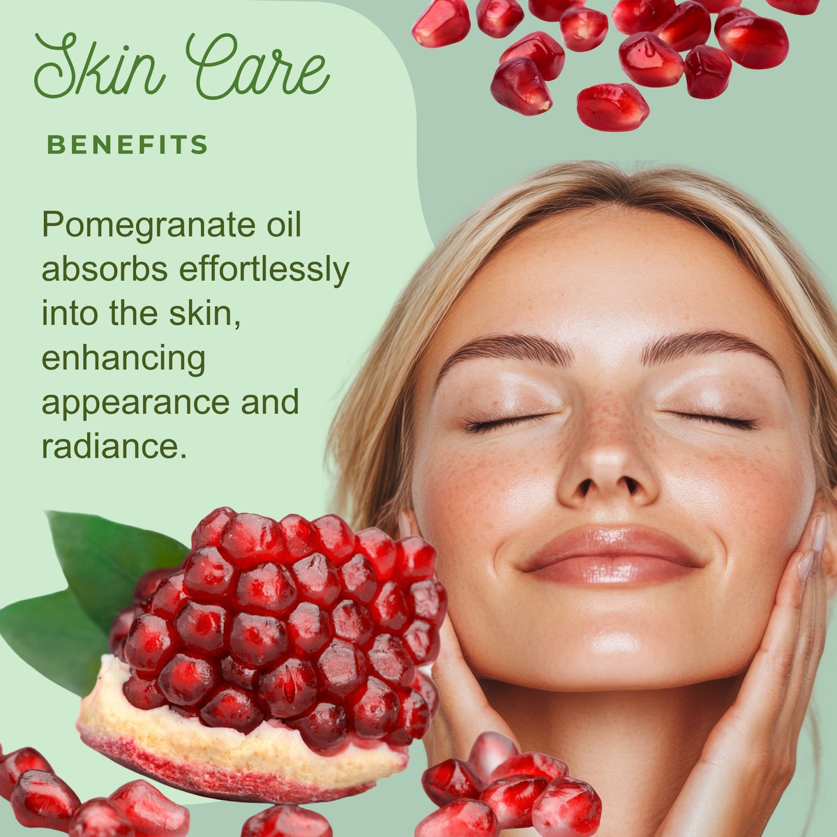 Pomegranate Oil (organic, cold pressed, unrefined)