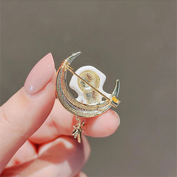 Astronaut Brooch