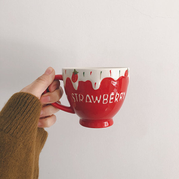 Strawberry Ceramic Mug
