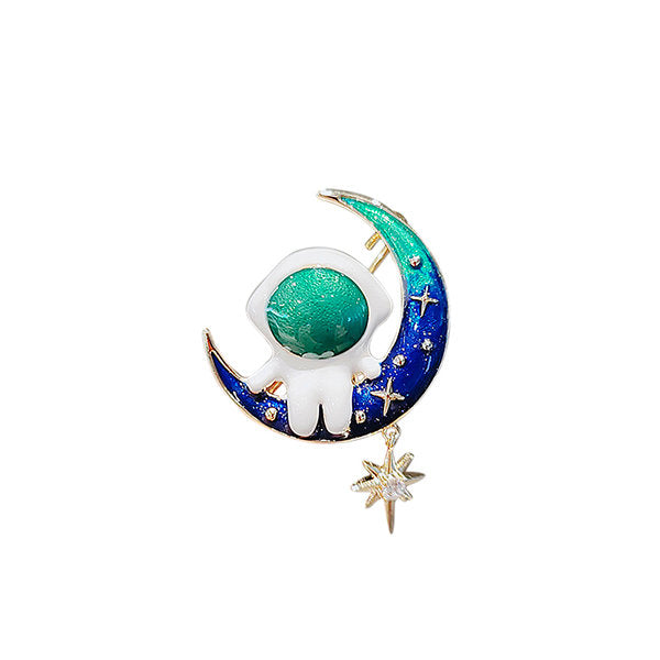 Astronaut Brooch