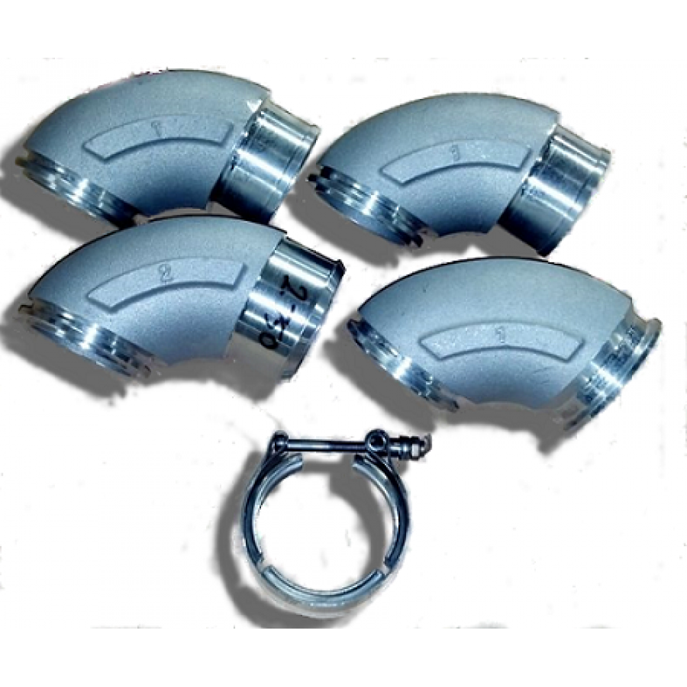 3.00"- Holset/90 Degrees S300 Aluminum Elbow Kit