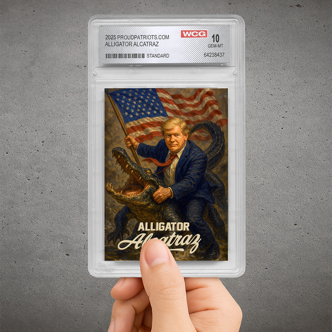 Alligator Alcatraz Collectible Trading Card (Professionally Graded GEM-MT 10)