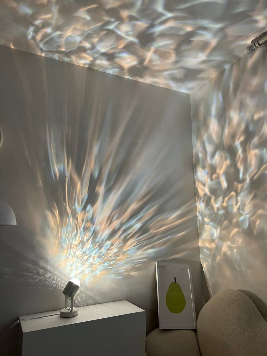 Ripple Projector Decorative Table Lamp - Creative Modern Ambient Night